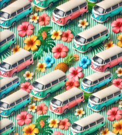 Katoen Colourful Vans