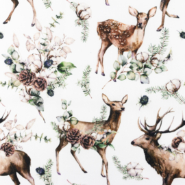 Snoozy fabrics  Poplin Blaze mix