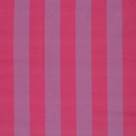 French Terry stof digitaal bedrukt Strepen Fuchsia/Lila