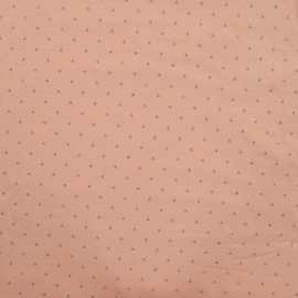 Qjutie French terry Glitter dots