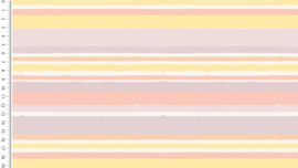 French terry Digital Toff painted  stripes
