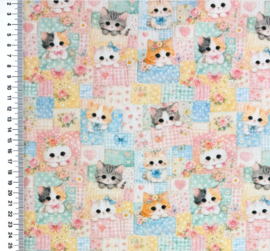 Tricot Digital Beautiful Mixture - kittens small  Design U