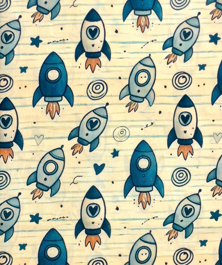 Katoen Rocket blue
