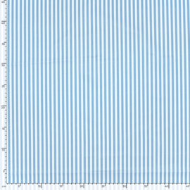 Zwembroek quick dry recycled stof digitaal bedrukt Strepen Babyblauw