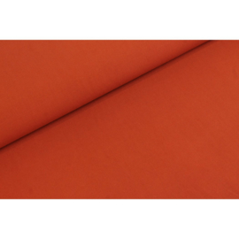 Uni katoen Copper orange