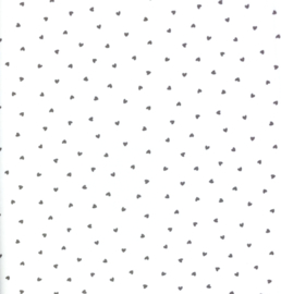 Tricot Printed Mini Hearts