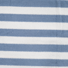 Qjutie blauw witte badstof