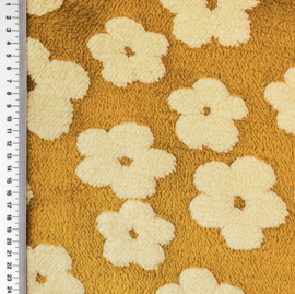Teddy bloem - Oker/Licht geel