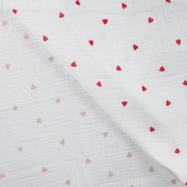 Hydrofiel Hearts red