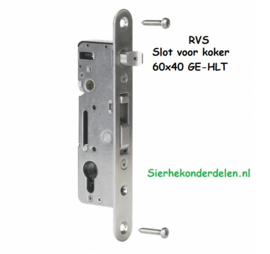 RVS INSTEEKSLOT H-METAL-WB doorn 35 mm