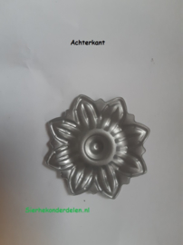 Sierbloem Ø55mm 2 mm dik warm gesmeed ijzer