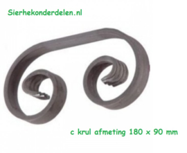 C-KRUL 180 X 90  MM