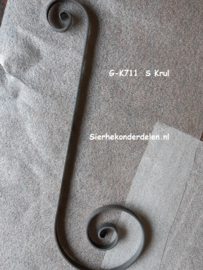S-KRUL 780 X 250 X 105 MM / STRIP 25X5 MM