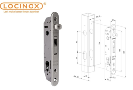 Fortylock INSTEEKSLOT MET 22MM DOORNMAAT