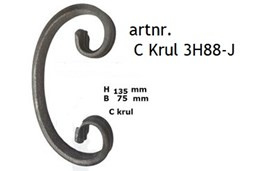 C Krul  3H88-J - CK135/12-ge 130x75