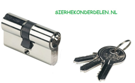 Cilinder met 3 sleutels voor H METAL WB Slot 35 MM