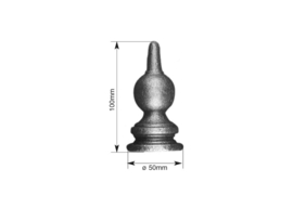 Sierkop Lasbaar afm 100 x 50 mm