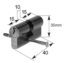 GELIJKSLUITENDE CYLINDER 40 MM