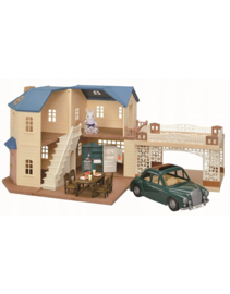 Sylvanian Familes 5669 Groot huis met Carport Cadeauset