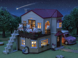 Sylvanian Familes 5708 Groot poppenhuis met speelkamers