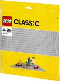 Lego 10701 Grijze bouwplaat Lego