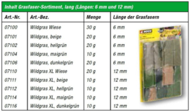 Noch 07071 Assortiment grasvezels, lang