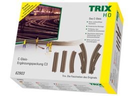 Trix 62903 C-rail C3 uitbreidingsset