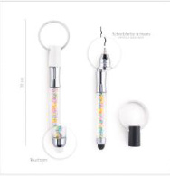 Good Feelings BALLPOINT PEN AND STYLUS, RHINESTONE WITH TAG, 2 DIFFERENT VARIETIES