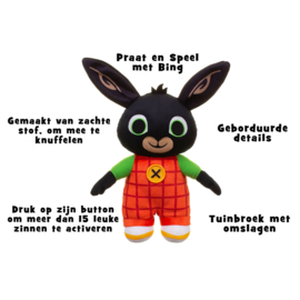 Pratende Bing  knuffel