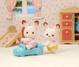 Sylvanian Familes 5420 Tweeling chocoladekonijn