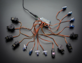 16-Channel 12-bit PWM/Servo Shield - I2C interface