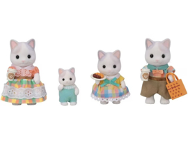 Sylvanian Familes 5738 Familie Latte kat