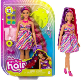 Barbie Totally Hair Pop in Bloemen look 23x32cm