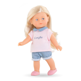 Les Trendies Corolle Mini Corolline- Rosy, 20cm + Kleertjes