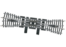 Marklin 2275 Slanke Engels wissel 225 mm / 902,4 mm handbediend
