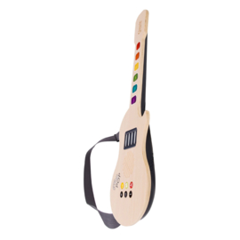 Classic World Houten Elektrische Gitaar met Licht en Geluid