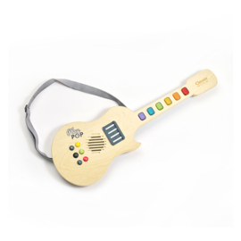 Classic World Houten Elektrische Gitaar met Licht en Geluid
