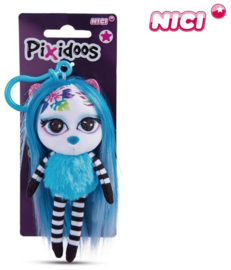 Nici Pixidoos Pluche pop met bagclip 14cm Nali