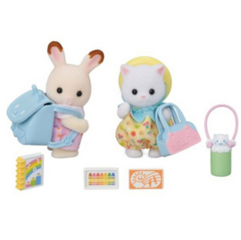 Sylvanian Families 5747 Duo Peutervriendjes-samen wandelen