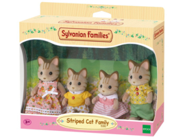 Sylvanian Familes 5180 Familie gestreepte kat