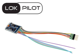 ESU 59616 LokPilot V5.0 micro, multi, 6-pin kabel NEM651, Schaal HO , O