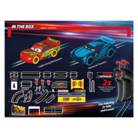 Carrera GO!!! Racebaan 62559 Disney Cars Glow Racers
