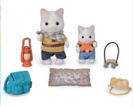 Sylvanian Familes 5763 Duo avonturiers latte kat