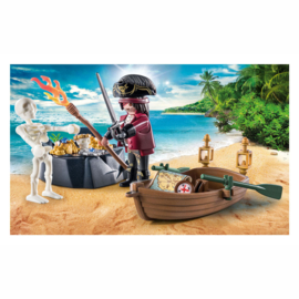 Playmobil 71254 Piraat met Roeiboot