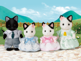 Sylvanian Familes 5181 Familie tuxedo kat