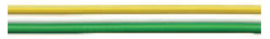 3x 0,14mm² geel wit groen (Trix) per meter