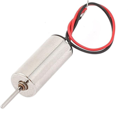 Minatuur Motor 2.4-3.7V  6mmx14mm as lengte 8mm