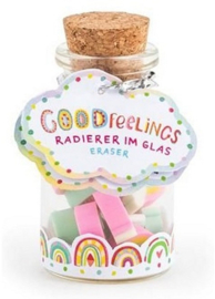 Good Feelings mini gum 12 stuks in glas
