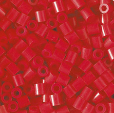 Hama Strijkkralen 207-05 Rood, 1000st.