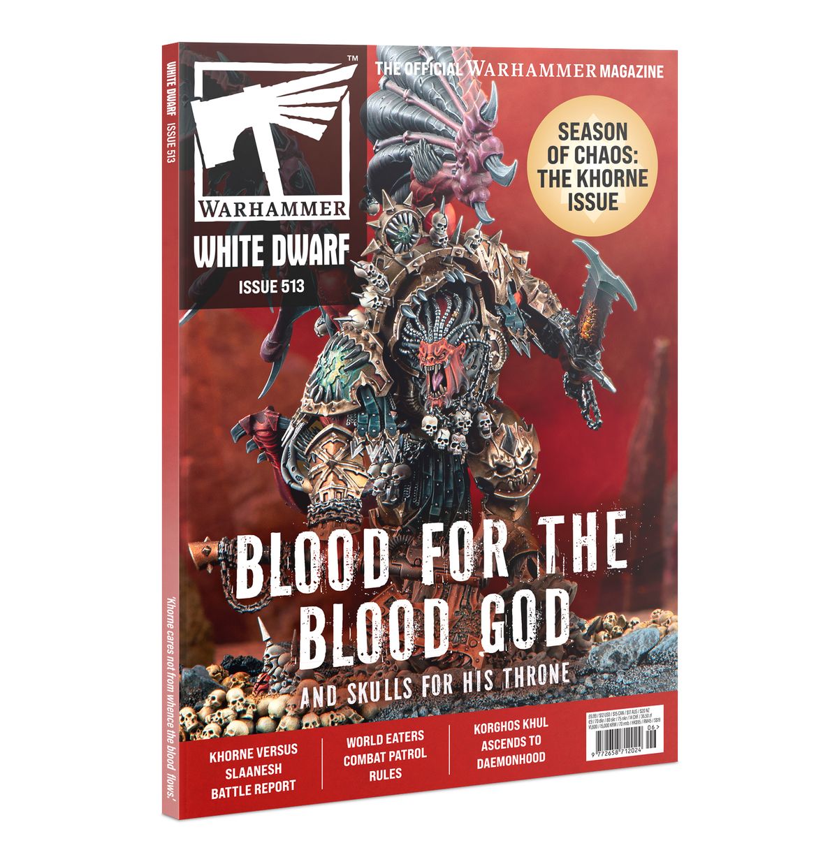 White Dwarf 513 Blood For the blood God
